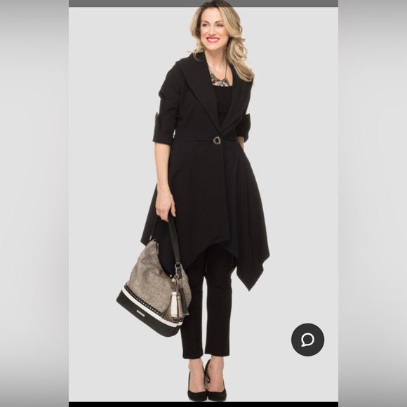 Joseph Ribkoff Super Stylish Coat Style #191376 - size 10 - Picture 2 of 14